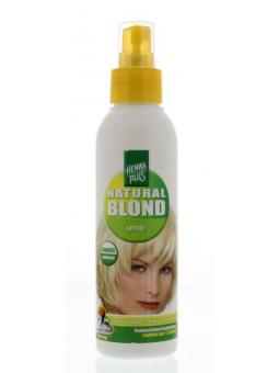 Natural blond lightening spray