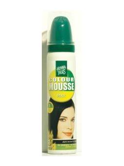 Colour mousse styling zwart
