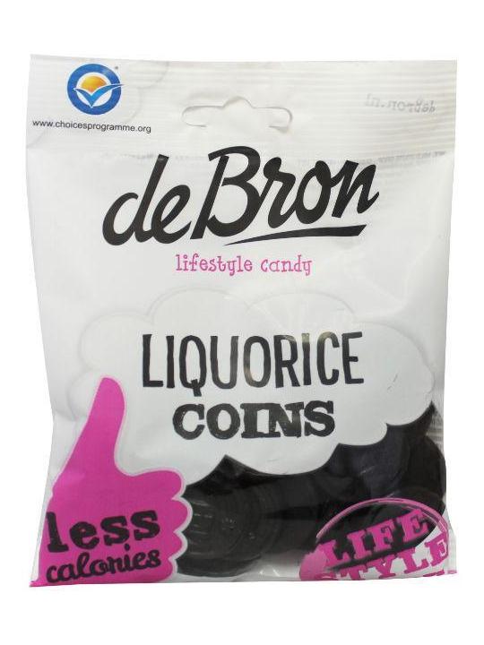 Muntendrop/liquorice coins suikervrij