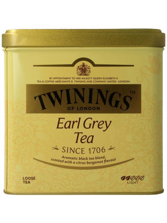 Earl grey blik