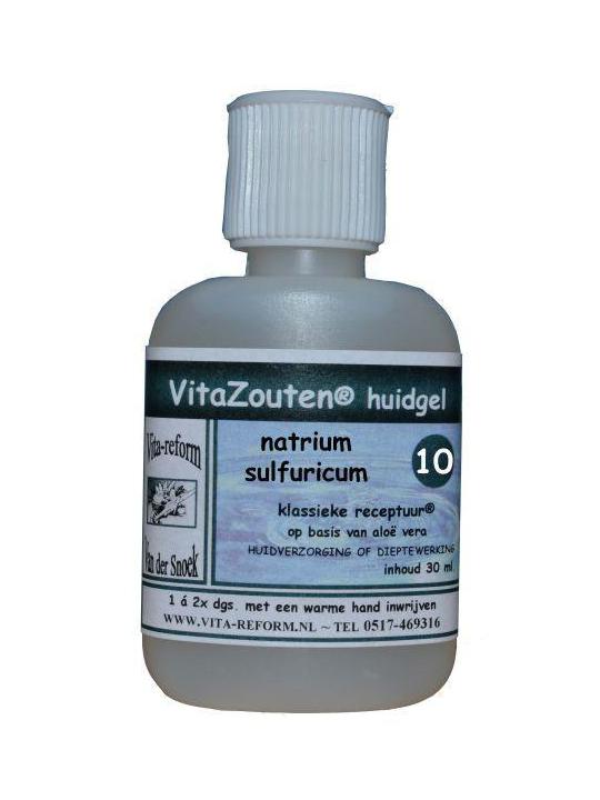 Natrium sulfuricum huidgel nr. 10