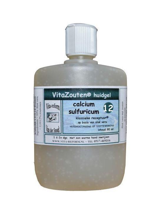 Calcium sulfuricum huidgel nr. 12