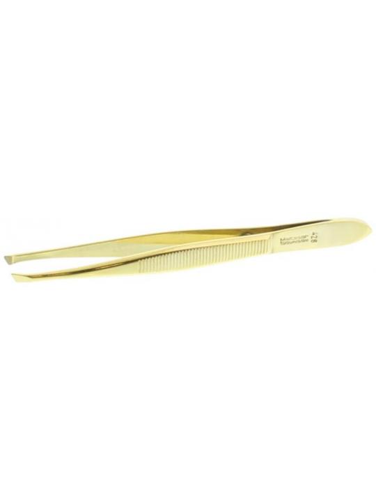 Pincet 9cm 428/35/9 verguld