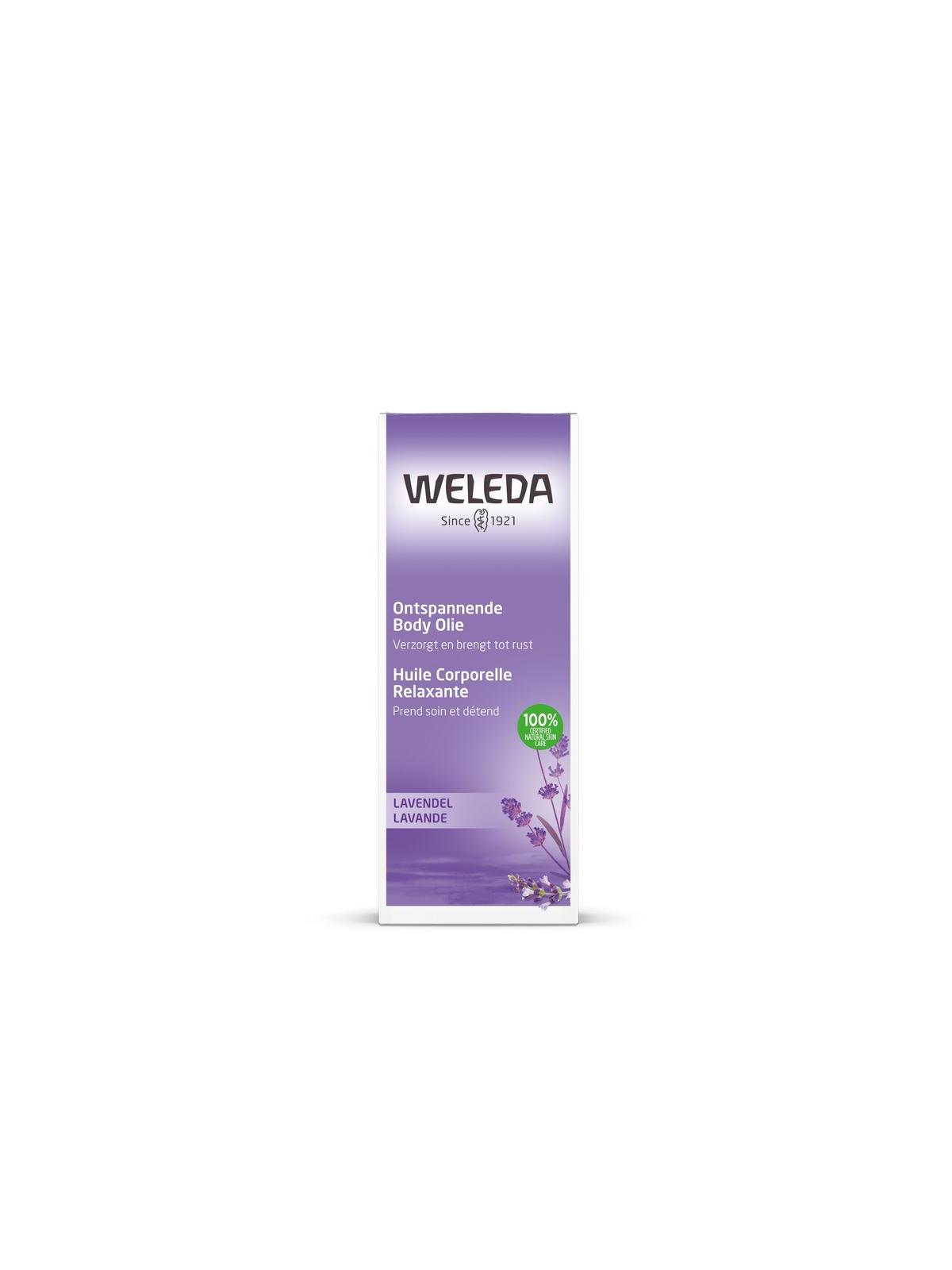 Lavendel ontspannende body olie
