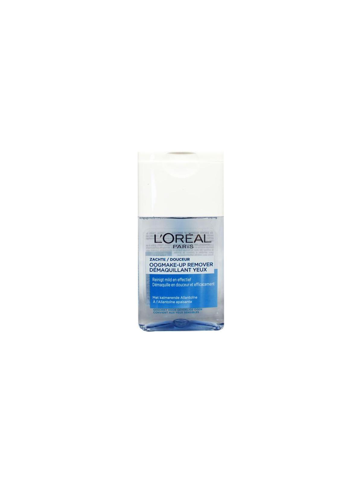 Zachte oogmake-up remover