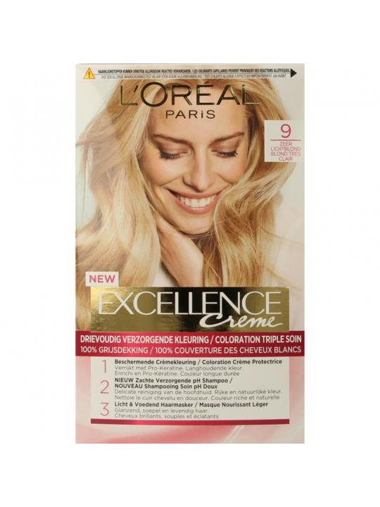 Excellence 9 zeer lichtblond