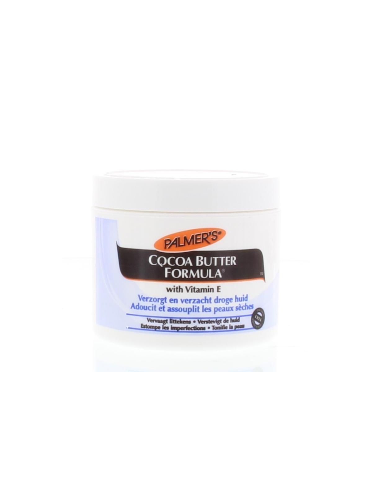 Cocoa butter formula pot