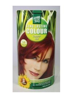 Long lasting colour 7.46 copper red