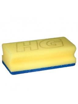 Sanitairspons blauw/geel