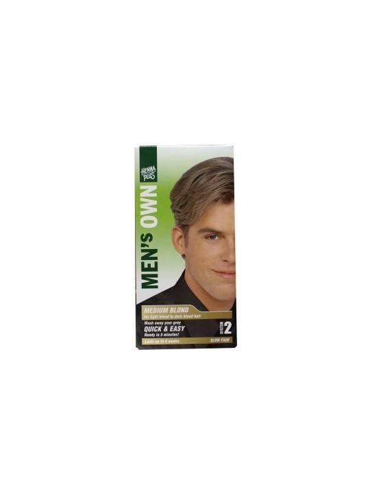 Men's own medium blond