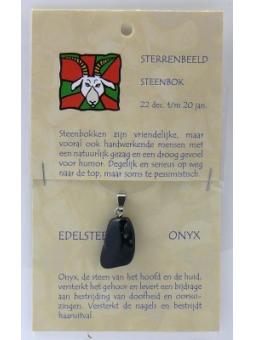 Sterrenbeeldsteen hanger steenbok