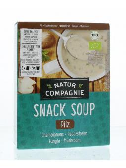 Snack soup champignons bio