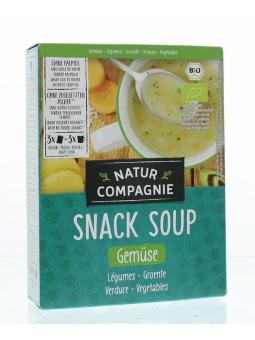 Snack soep groente bio