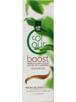 Colour boost warm blonde