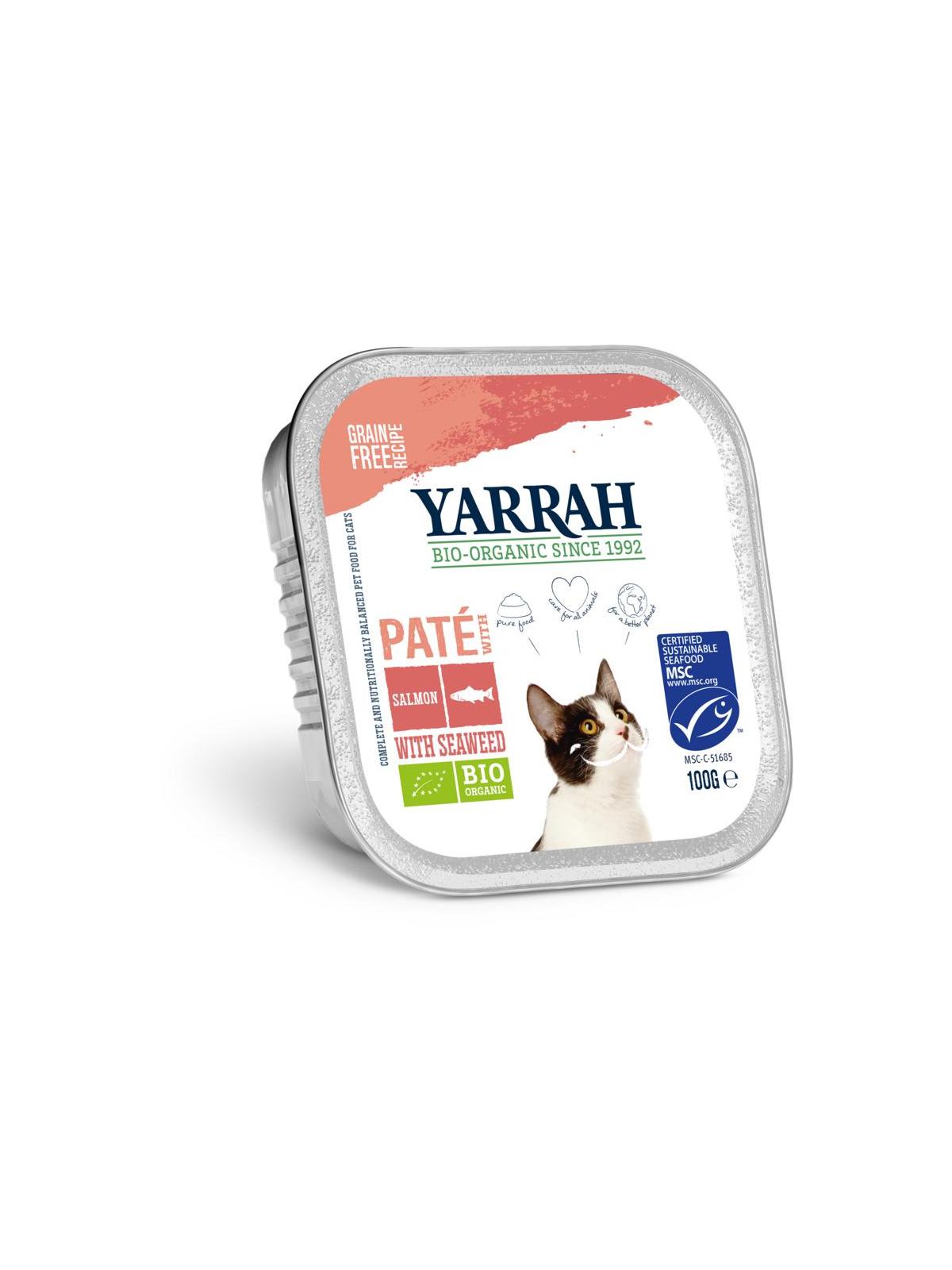 Kattenvoer pate met zalm bio