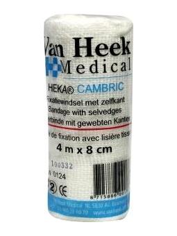 Cambric windsel 4m x 8cm