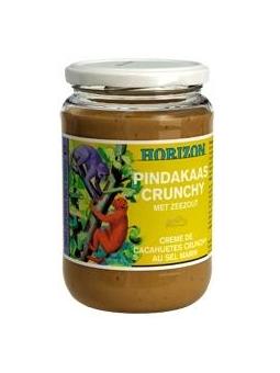 Pindakaas crunchy met zeezout eko bio