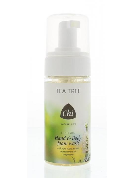 Tea tree hand & body wash foam