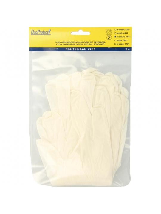 Handschoen latex medium