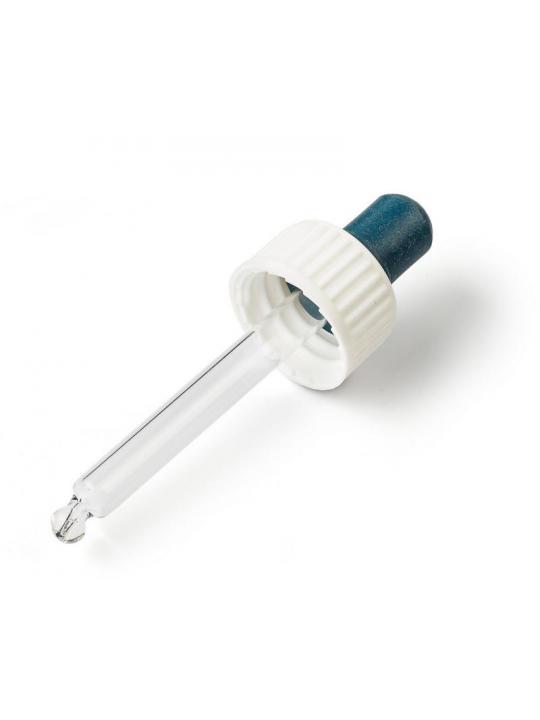 Pipet met glas voor flacon 10 t/m 30 ml