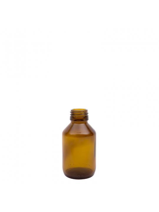 Medicijnfles bruin ongedopt 100ml