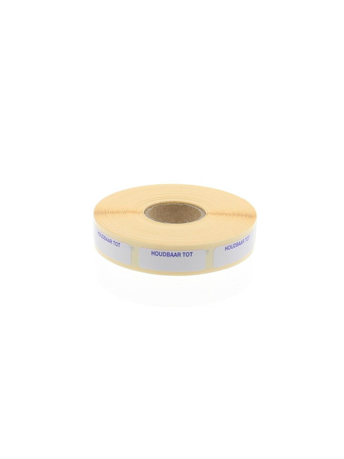 Strooketiket houdbaar tot 30 x 10mm