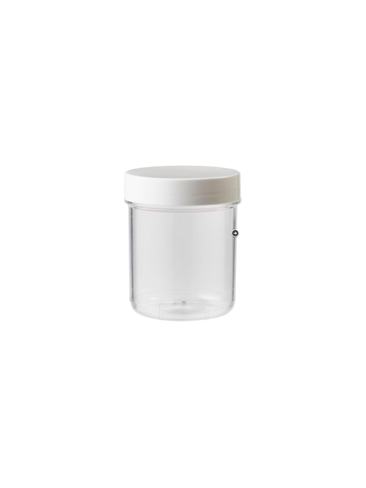 Plastobel tabletfles transparant gedopt 70ml