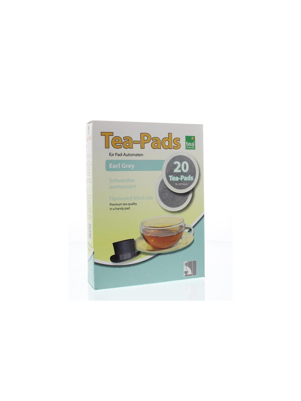 Earl grey tea pads