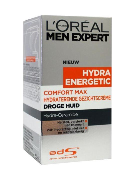 Men expert comfort max anti droge huid