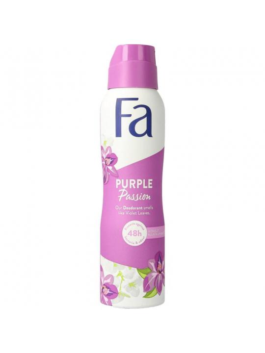 Deodorant spray purple passion