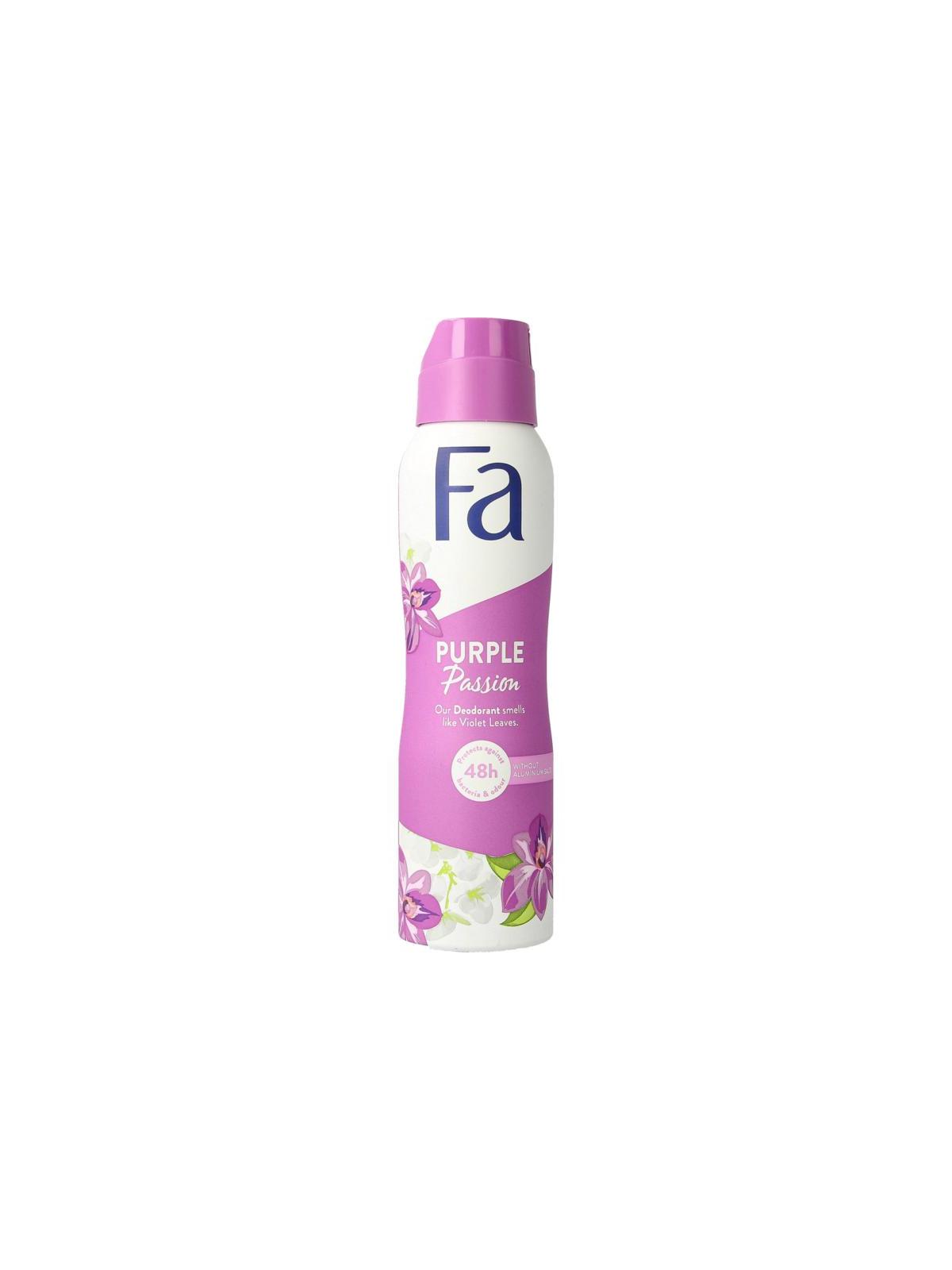 Deodorant spray purple passion