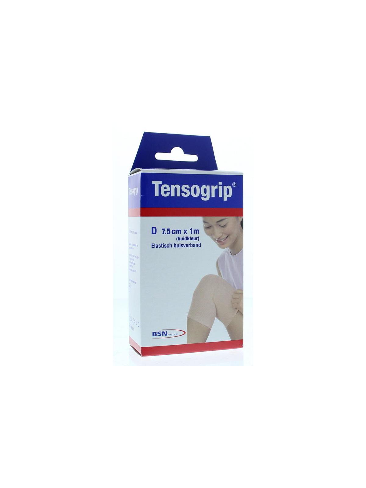 Elastisch buisverband D 1m x 7.50cm huidskleur