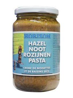 Hazelnoot rozijnenpasta eko bio