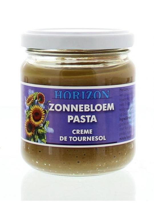 Zonnebloempasta met zeezout eko bio