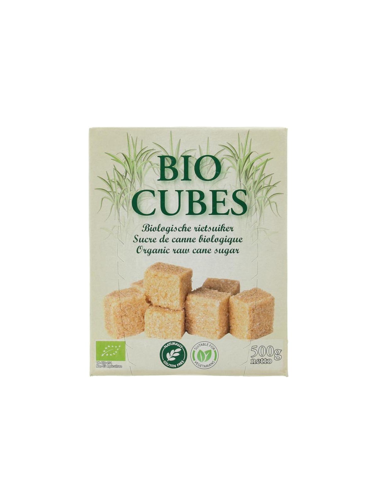 Cubes rietsuikerklontjes bio