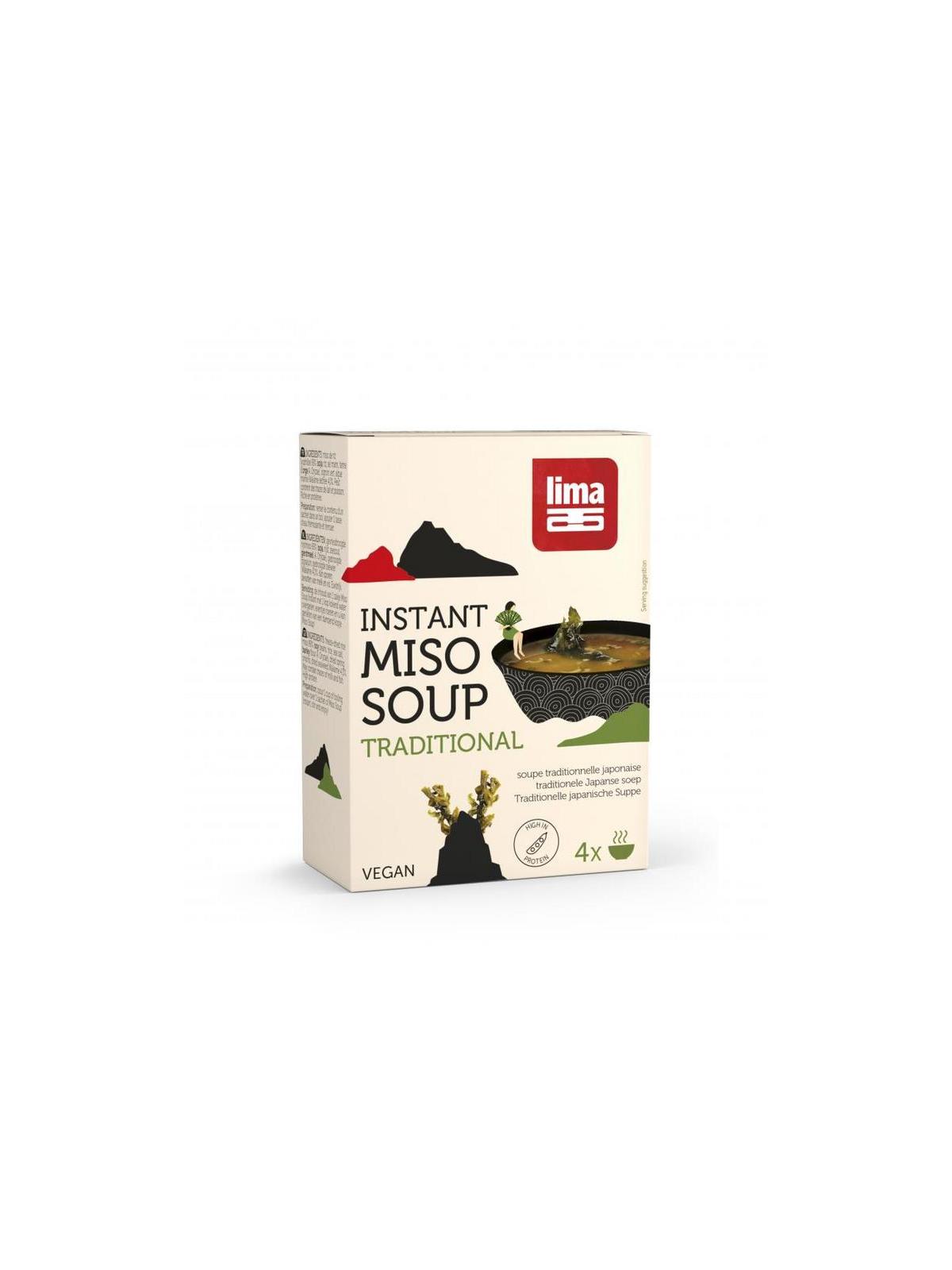 Instant miso soep 4 x 10 gram