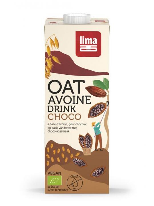 Oat drink choco & calcium bio