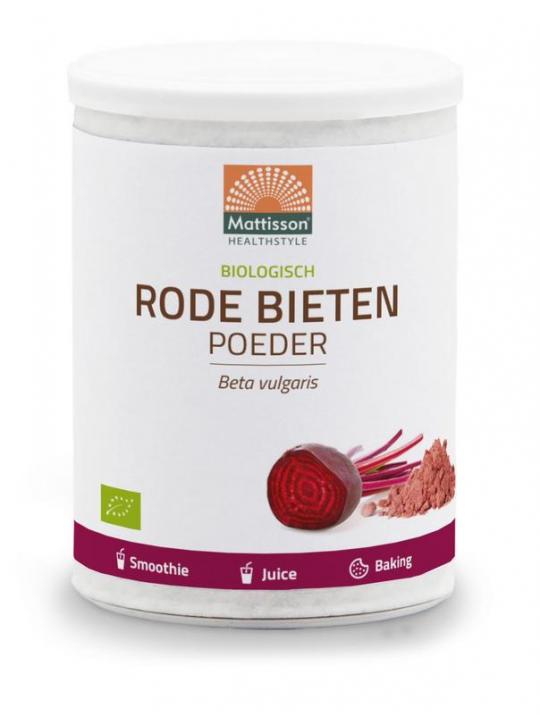 Rode bieten poeder - beta vulgaris biologisch