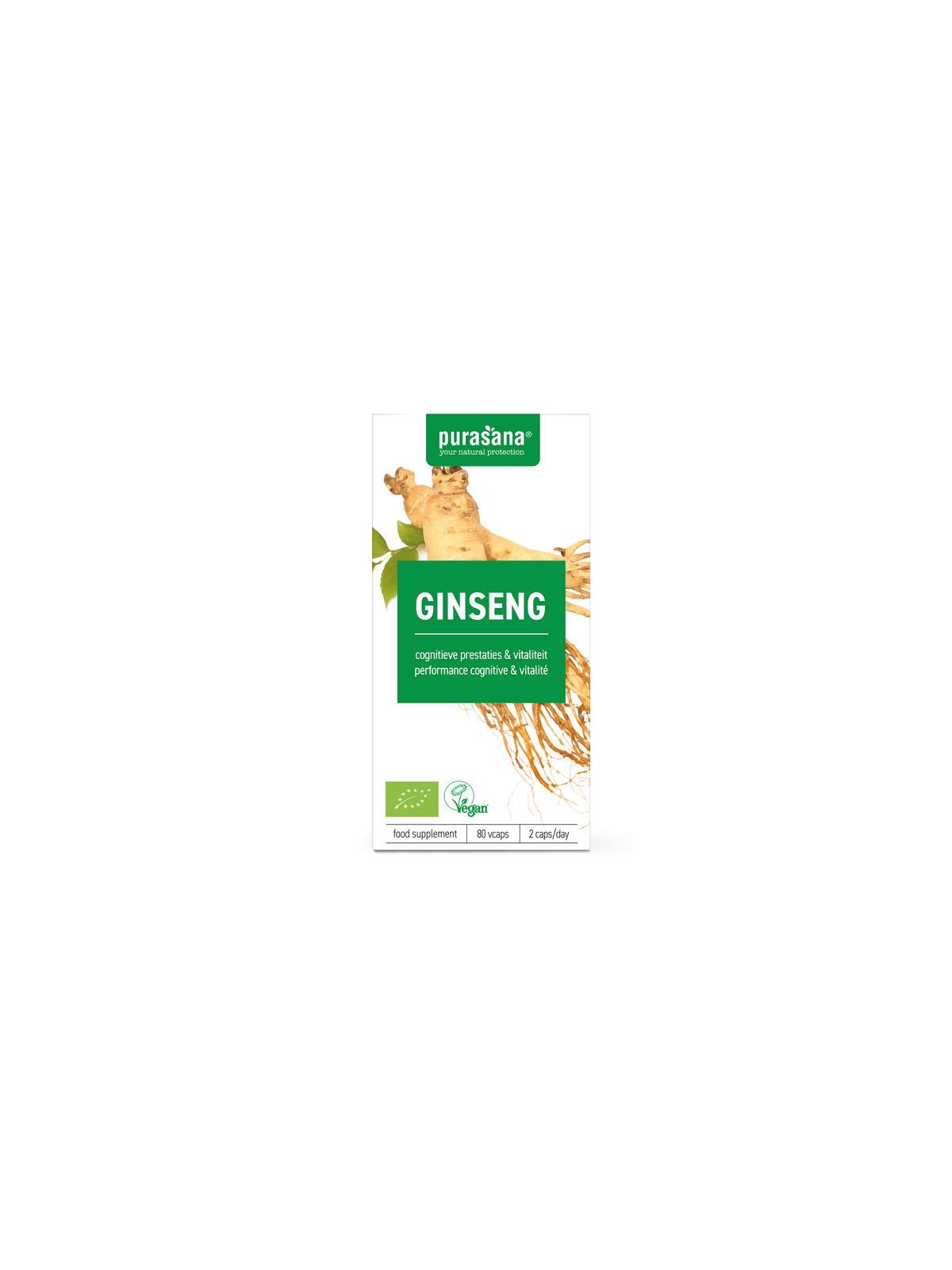 Ginseng vegan bio