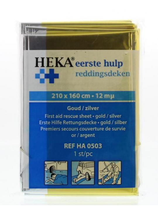 Reddingsdeken goud/zilver 160 x 210