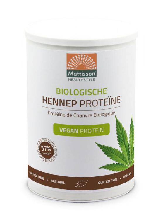 Vegan hennep proteine 50% bio
