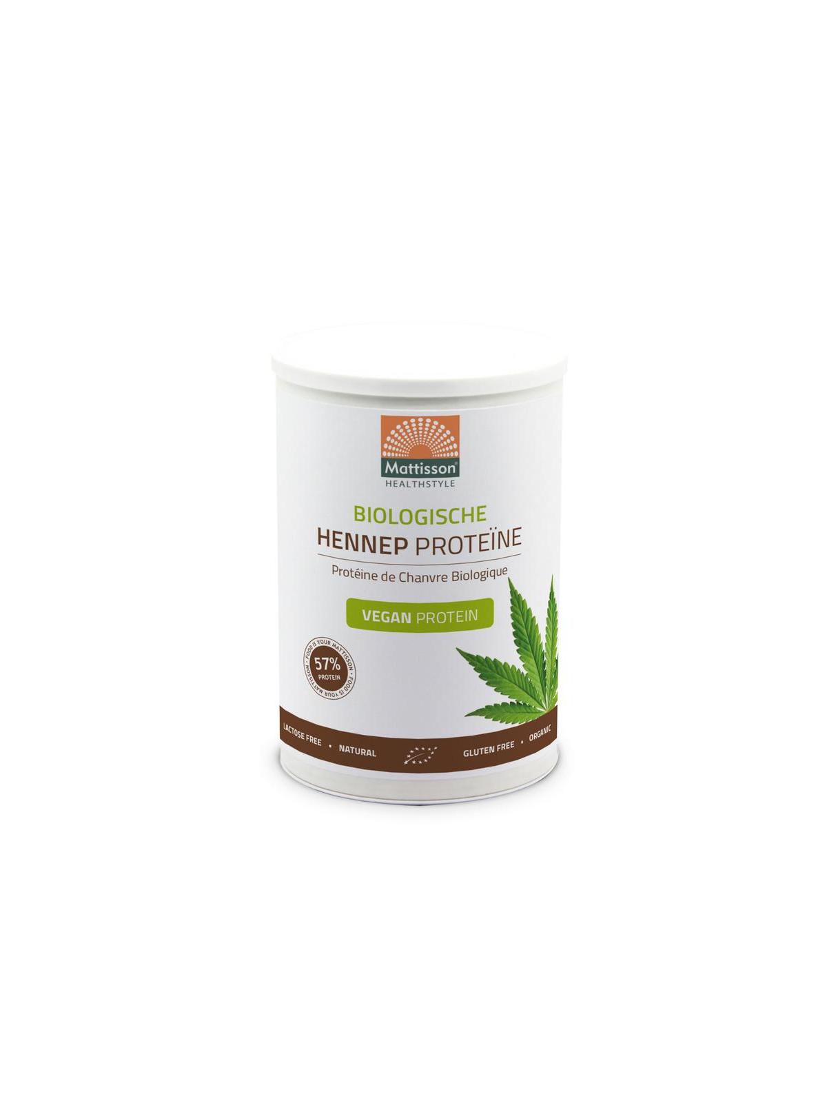 Vegan hennep proteine 50% bio