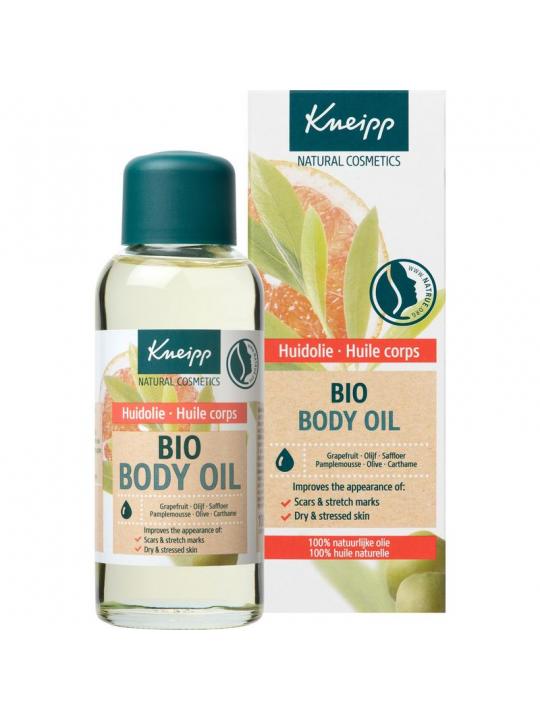 Bio body oil huidolie grapefruit olijf saffloer