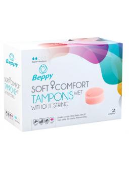 Soft+ comfort tampons wet