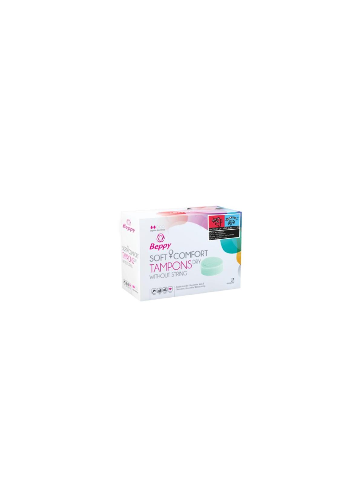 Soft+ comfort tampons dry