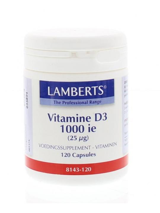 Vitamine D3 1000IE/25mcg