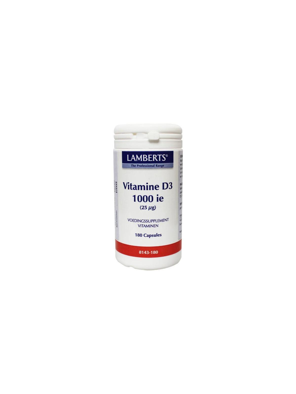 Vitamine D3 1000IE/25mcg