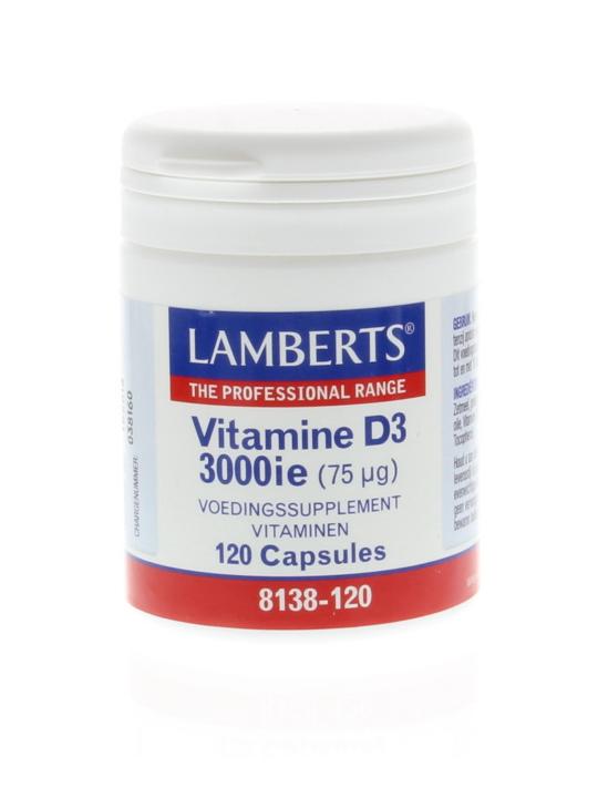 Vitamine D3 3000IE/75mcg