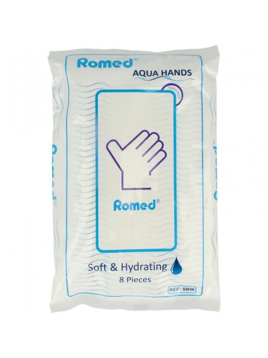 Washandjes vochtig
