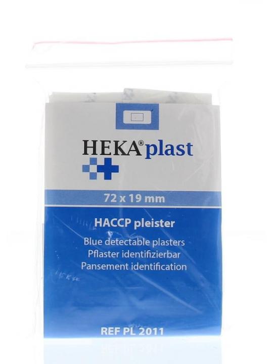 HACCP pleisters blauw 72 x 19mm